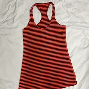 Lululemon striped tank top